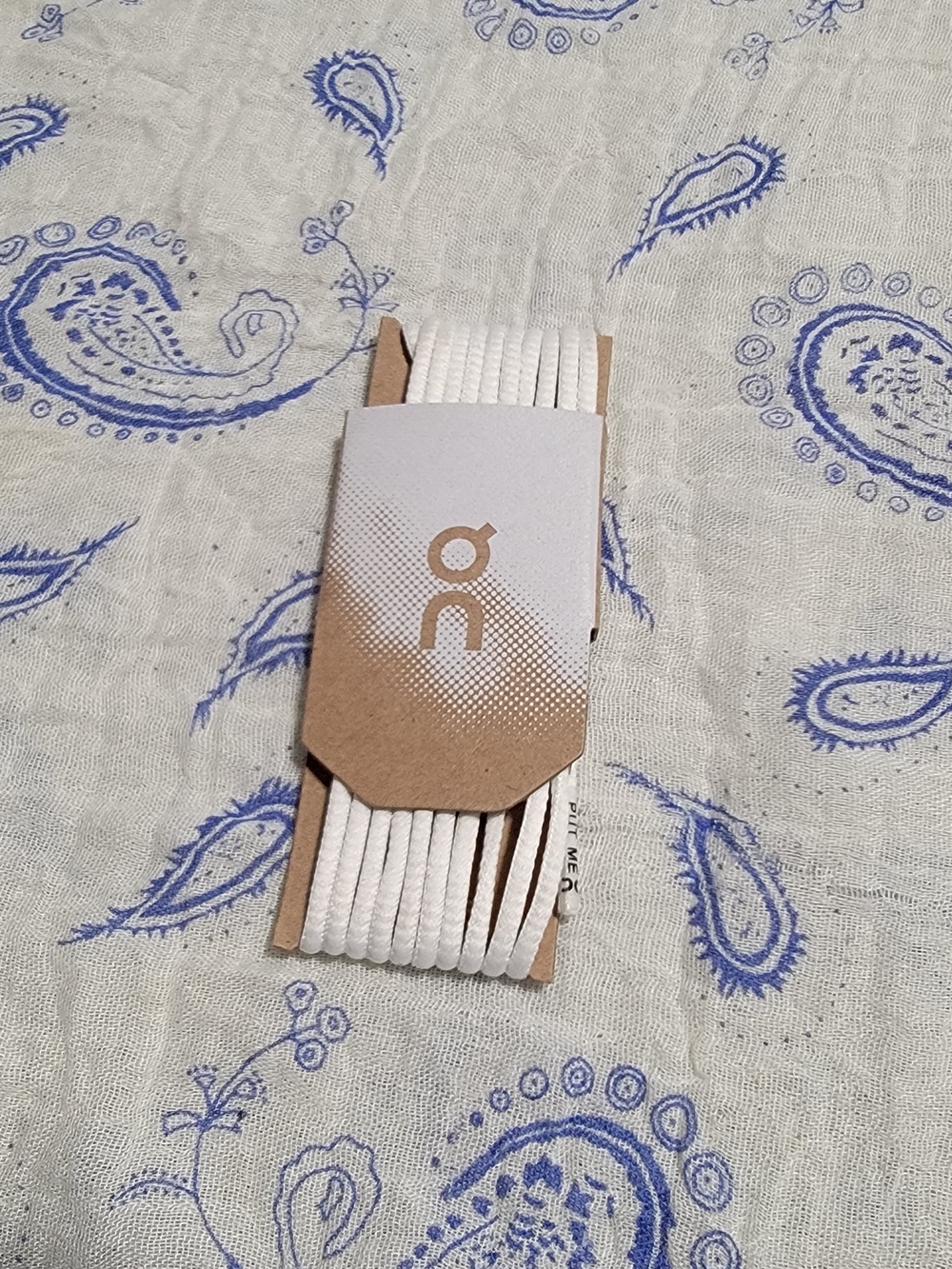 On Running White Replacement Shoe Laces - Flat Style